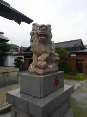 奥戸天祖神社の狛犬
