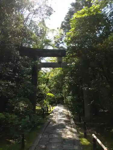 金地院の鳥居