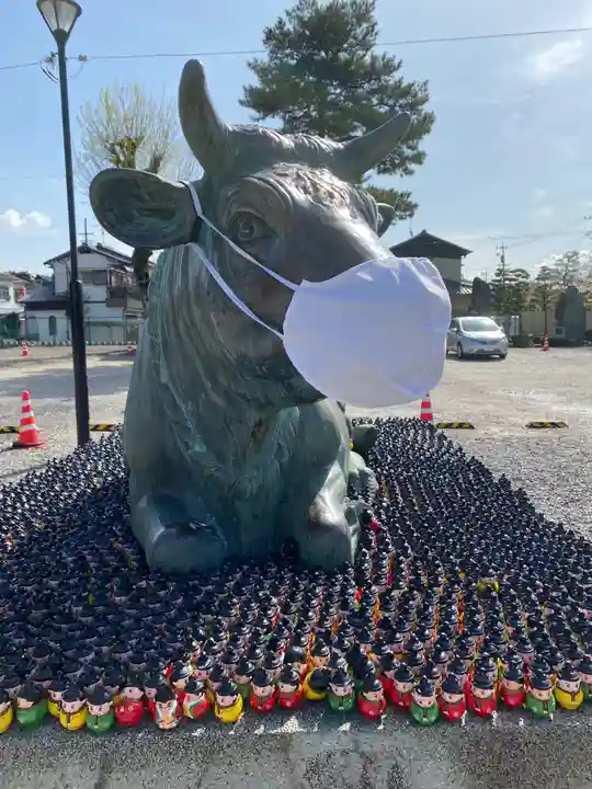 上野天満宮の狛犬