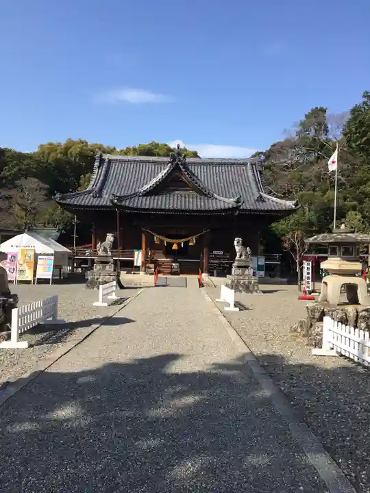 牟呂八幡宮の本殿・本堂