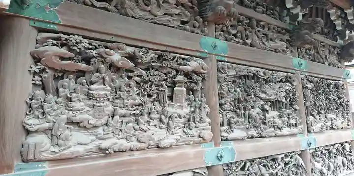 題経寺(柴又帝釈天)の芸術