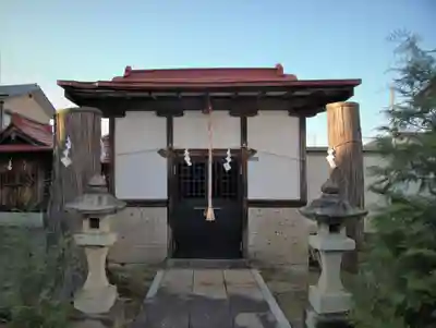 柿塚神社の本殿・本堂