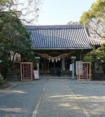 柳川総鎮守 日吉神社の本殿・本堂