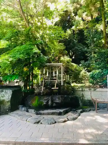 枚岡神社の手水