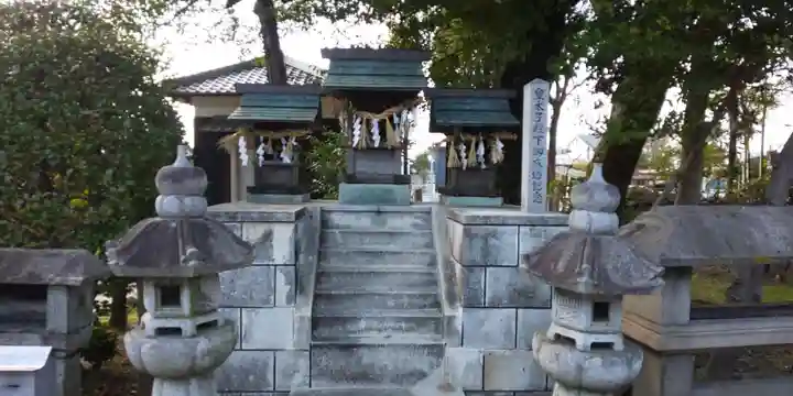 籠守勝手神社(木曽川町黒田)の末社・摂社
