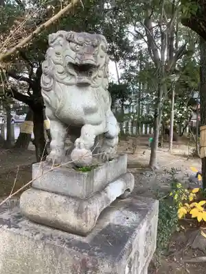 市原稲荷神社の狛犬