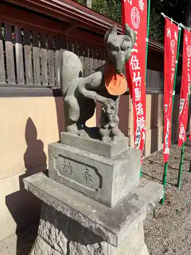 竹駒神社の狛犬