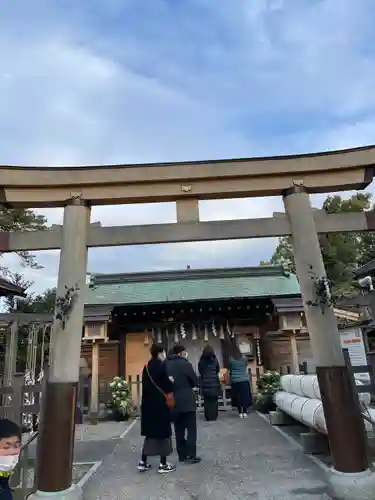 豊國神社の鳥居