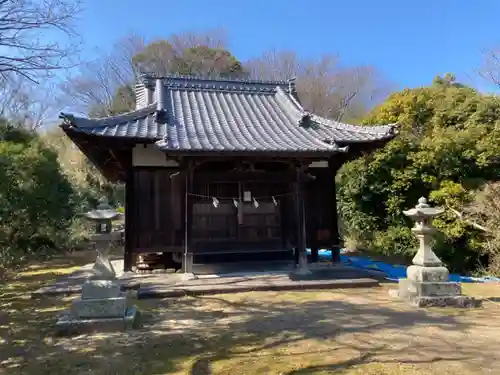 大将軍神社の本殿