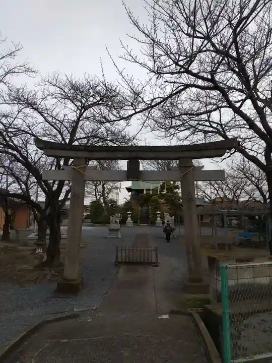 三箇神社の鳥居
