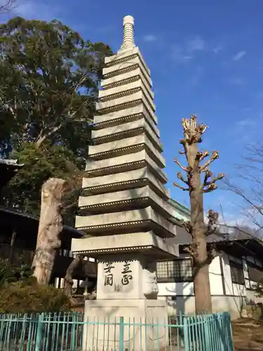 法華経寺の塔