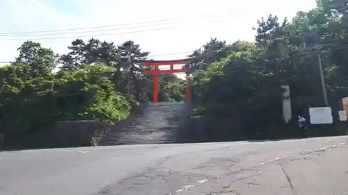 函館護國神社の鳥居