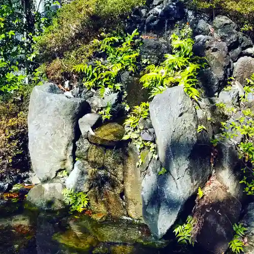 熊野神社の庭園