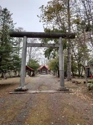 興部神社の鳥居