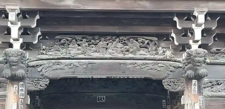 題経寺(柴又帝釈天)の芸術