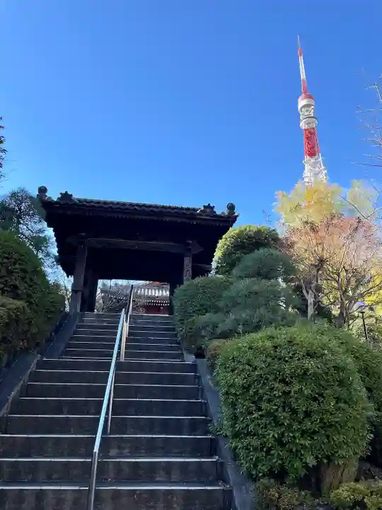 増上寺圓光大師堂の山門・神門