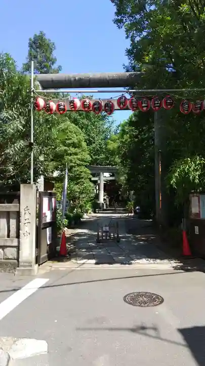 江東天祖神社の鳥居