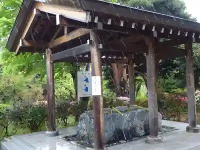 開成山大神宮の手水舎