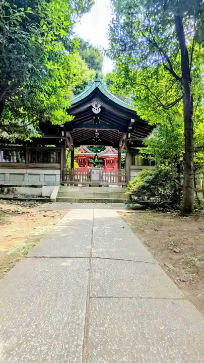 白金氷川神社の末社・摂社