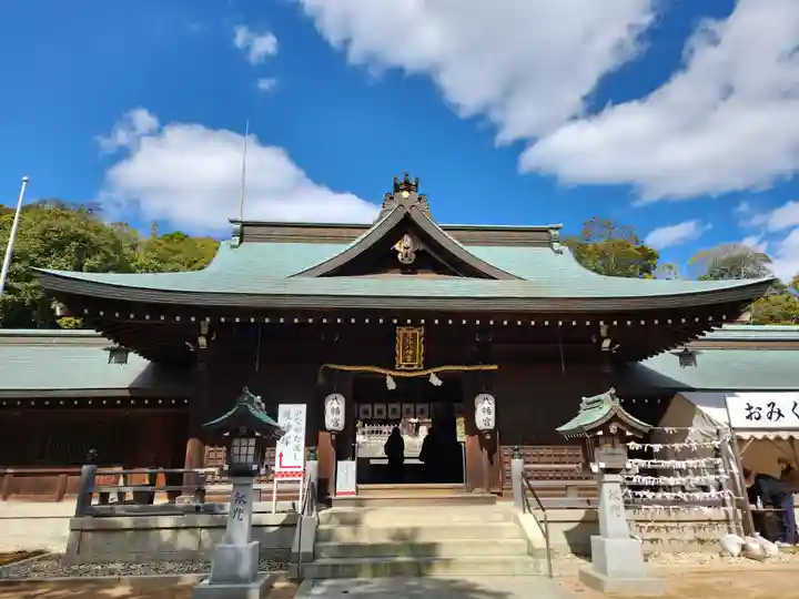 多井畑厄除八幡宮の本殿・本堂