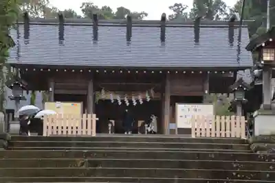 開成山大神宮の山門・神門