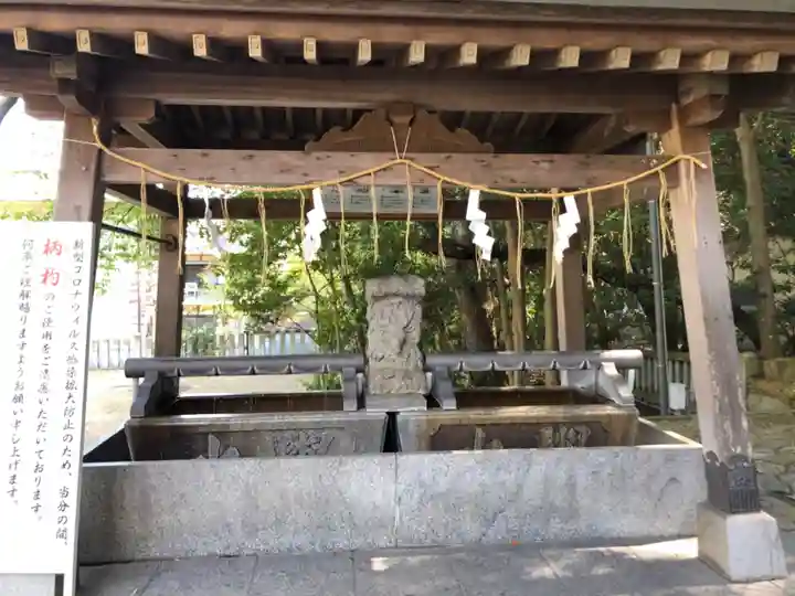 鹿嶋神社の手水舎