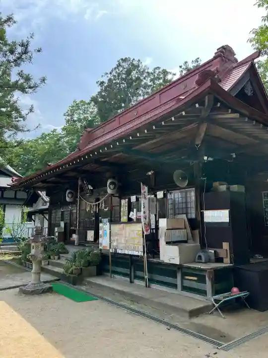 岡部春日神社~👹鬼門よけの🌺花咲く🌺やしろ~(福島県)