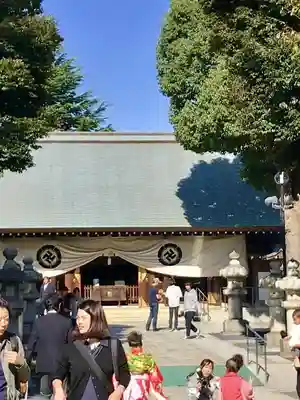 松陰神社の七五三参
