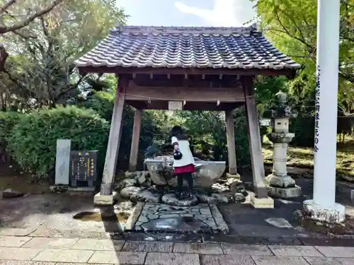 大村神社の手水舎