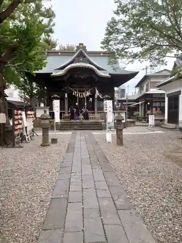 取手八坂神社の本殿・本堂