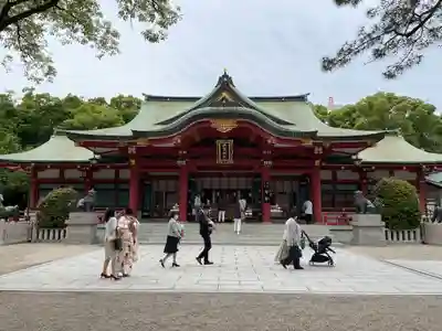 西宮神社の本殿・本堂