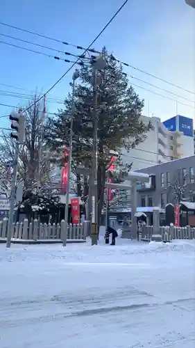 北海道神宮頓宮の景色