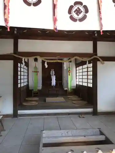 松陰神社の本殿