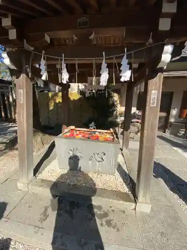 蛇窪神社の手水