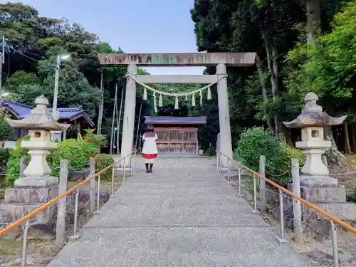 五社神社の鳥居