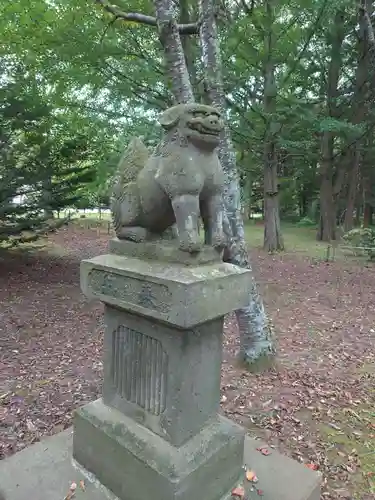 音更神社の狛犬