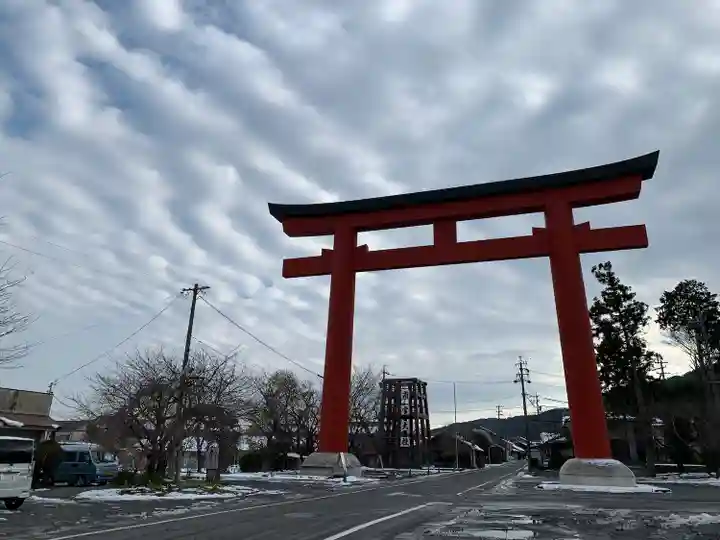 美濃國一宮 南宮大社の鳥居