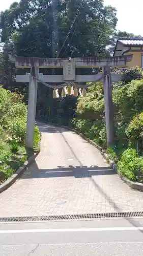 飯綱神社の鳥居