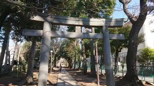 八雲氷川神社の鳥居