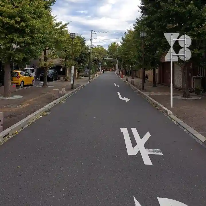 葛飾八幡宮の周辺