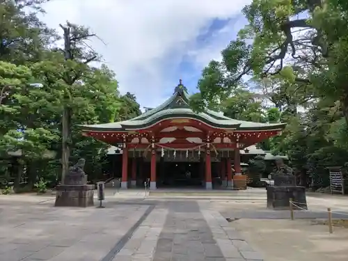 越ヶ谷久伊豆神社の本殿