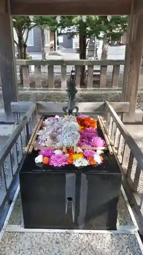 江南神社の手水舎