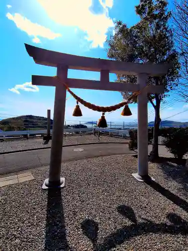 門内神社の鳥居