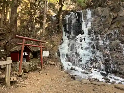 母の白滝神社(山梨県)