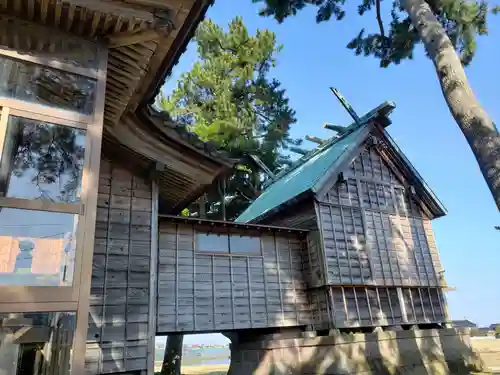 月山八幡宮の本殿