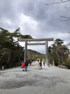 伊勢神宮内宮(皇大神宮)の鳥居