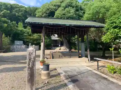 京都乃木神社の手水舎