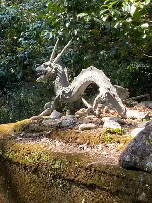 美濃國一宮　南宮大社の狛犬