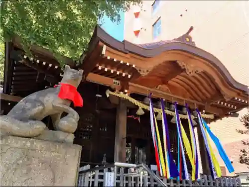 池尻稲荷神社の本殿