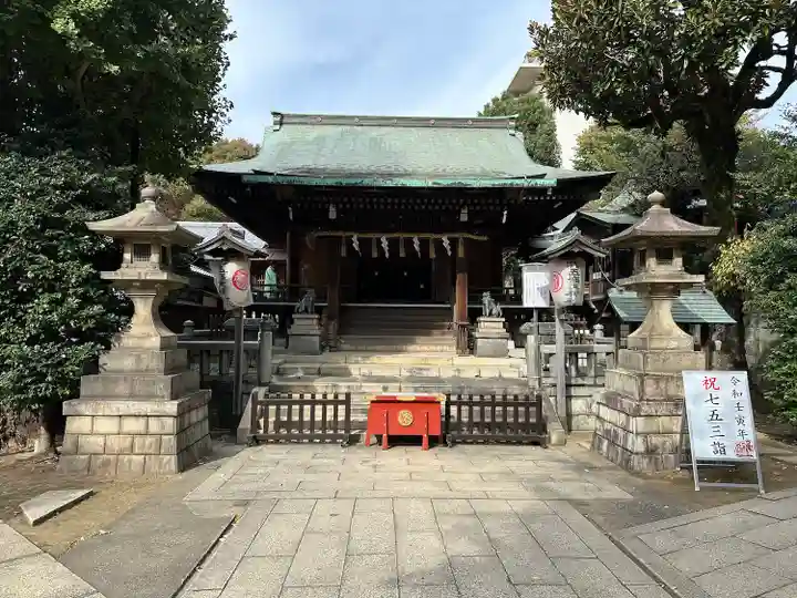 五條天神社の本殿・本堂